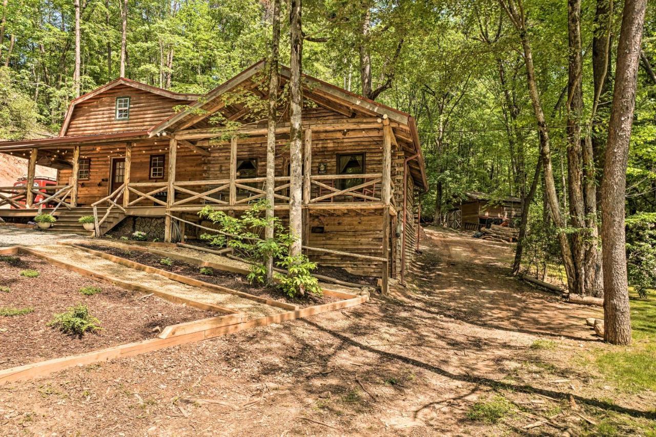 הוילה Sautee Nacoochee North Georgia Mtn Escape With Hot Tub And Games! מראה חיצוני תמונה