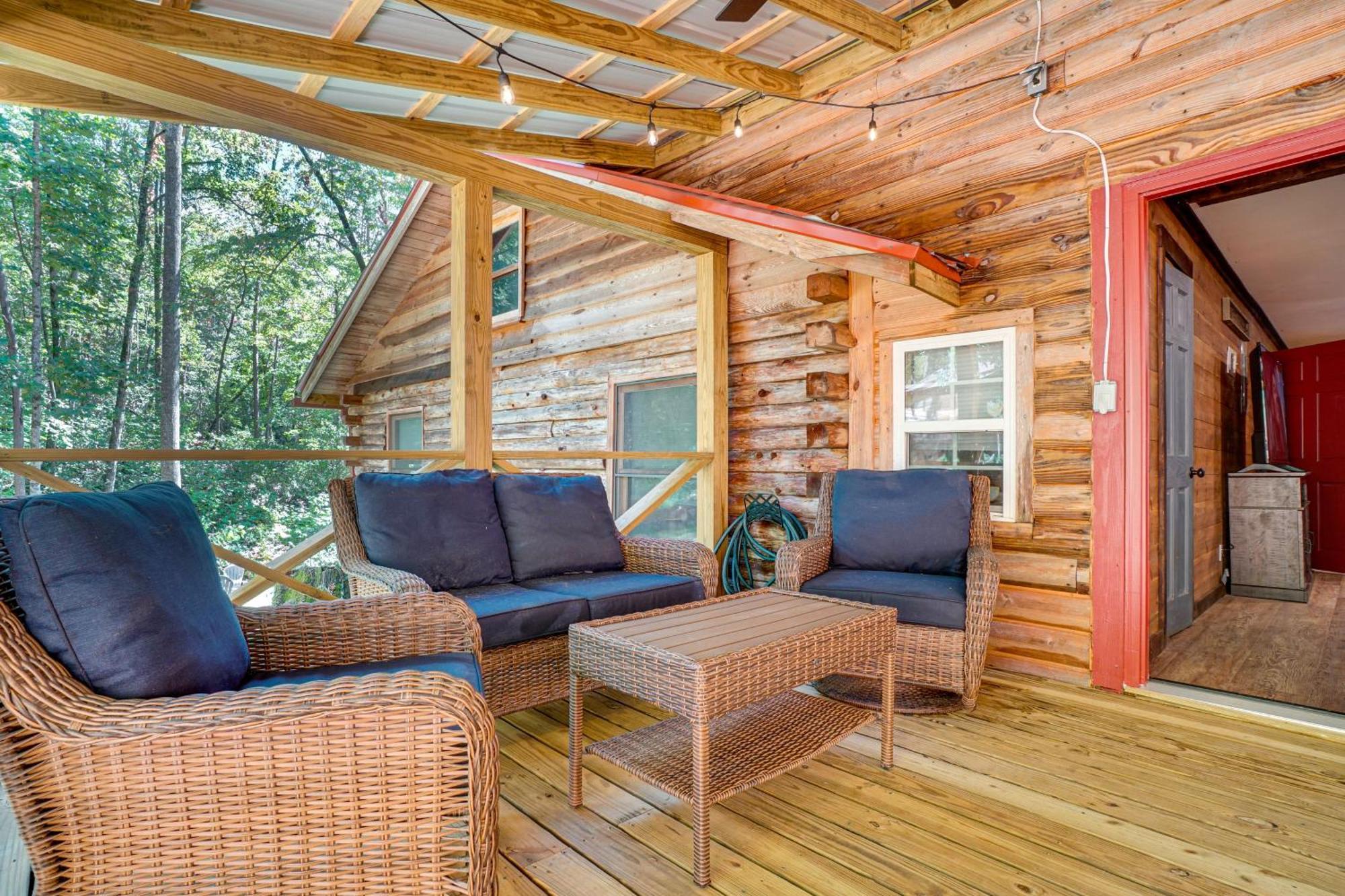 הוילה Sautee Nacoochee North Georgia Mtn Escape With Hot Tub And Games! מראה חיצוני תמונה