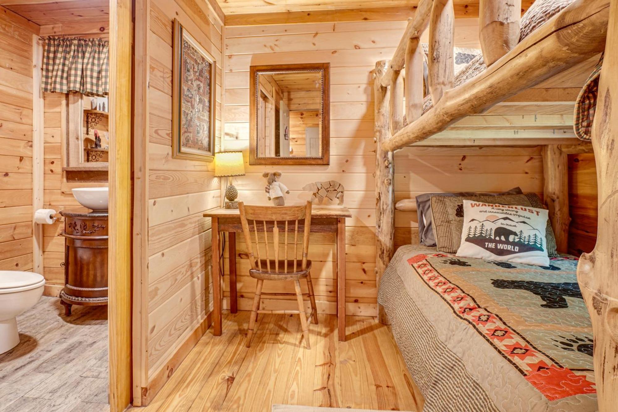 הוילה Sautee Nacoochee North Georgia Mtn Escape With Hot Tub And Games! מראה חיצוני תמונה
