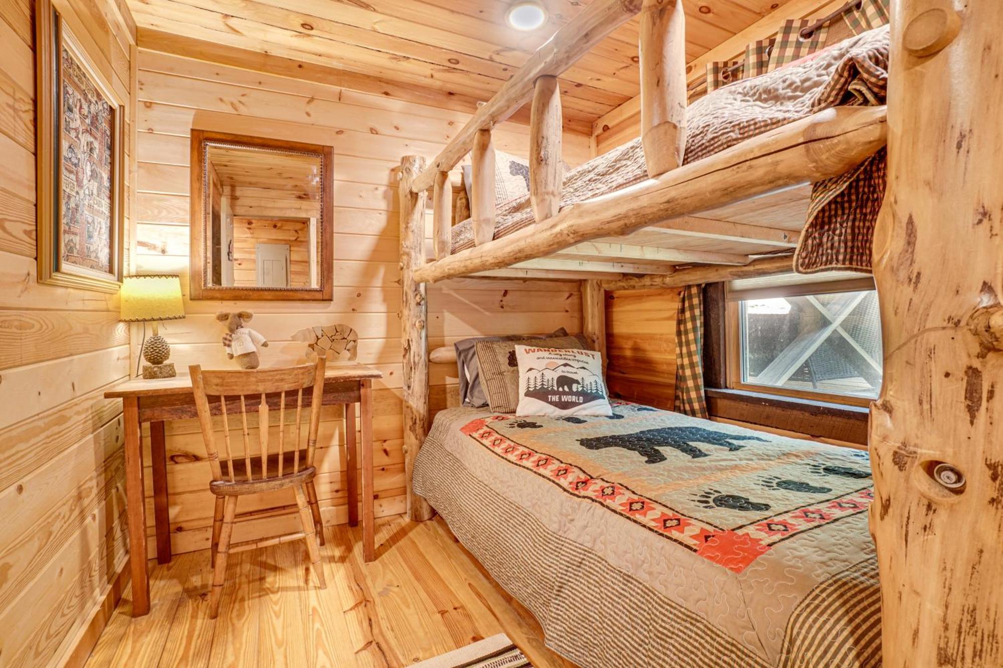 הוילה Sautee Nacoochee North Georgia Mtn Escape With Hot Tub And Games! מראה חיצוני תמונה