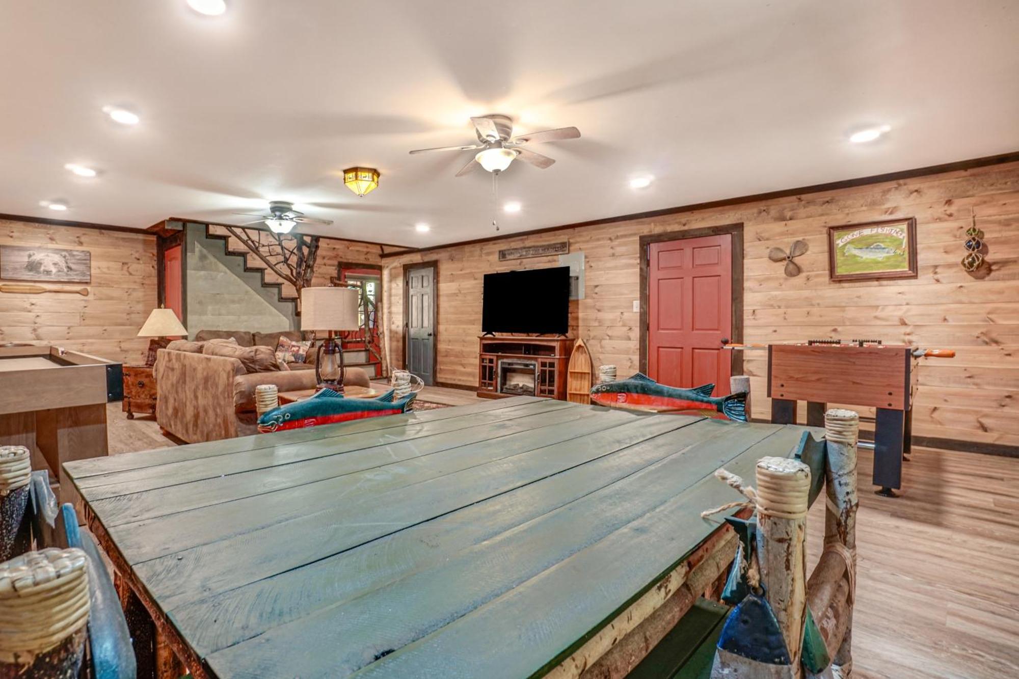 הוילה Sautee Nacoochee North Georgia Mtn Escape With Hot Tub And Games! מראה חיצוני תמונה